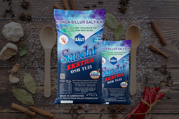 EKSTRA OSH TUZI - - 10 kg dan 50 kg gacha qoplarda